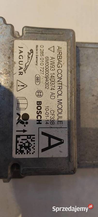Sensor sterownik Airbag JAGUAR XJ X351 zachodniopomorskie Szczecin