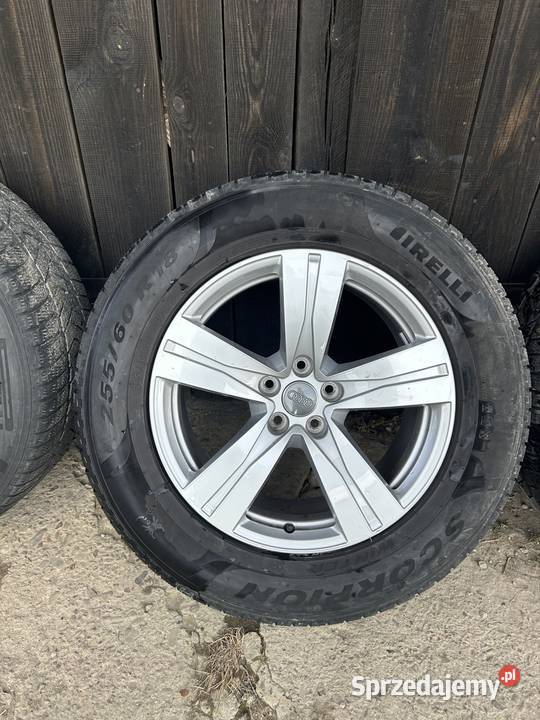 Orginalne Alufelgi 18 ET 25 Audi Q7 Q5 Q3 A4 B8 sprzedam