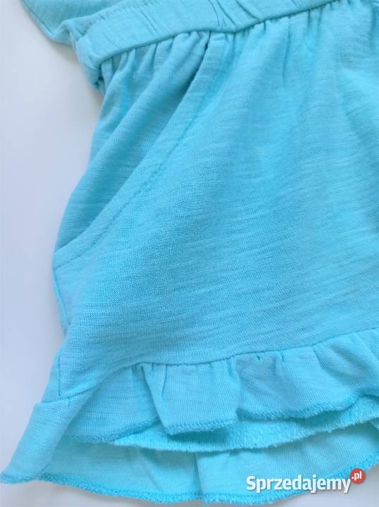 Letni kombinezon falbanki haft angielski Zara 92 Rozmiar 92