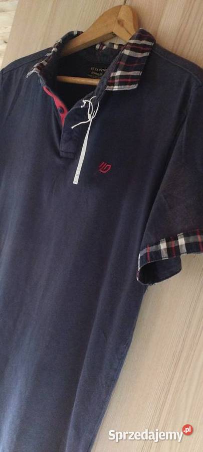 Koszulaq męska Polo Granatowa Reserved lubelskie Lublin