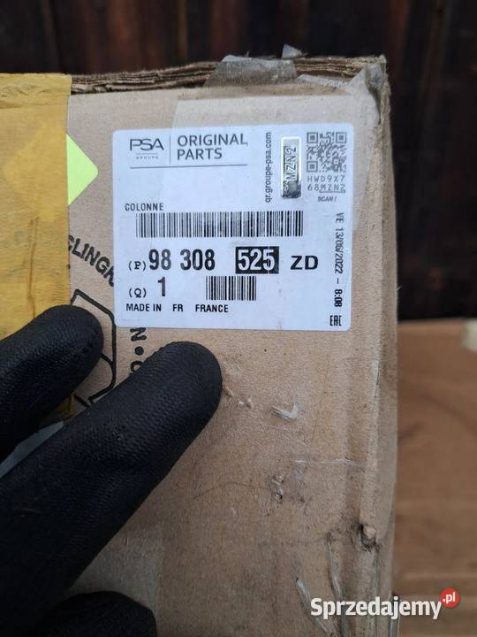 Sztyca Kolumna kierownicza Peugeot 308 III Kolumny kierownicze