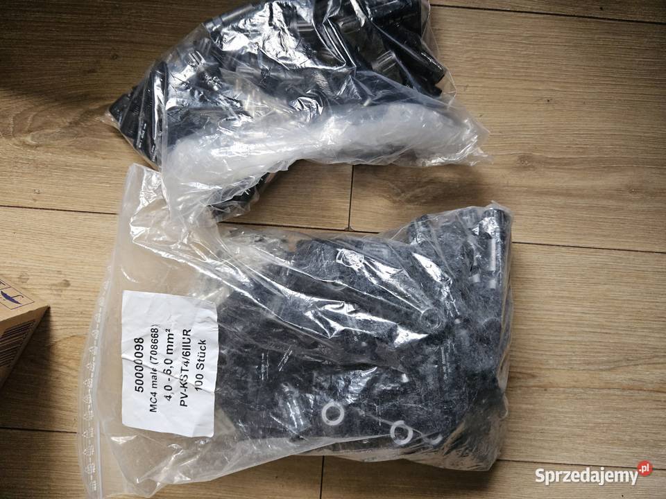 Złącza mc4 oryginalne staubli fotowoltaika śląskie Częstochowa