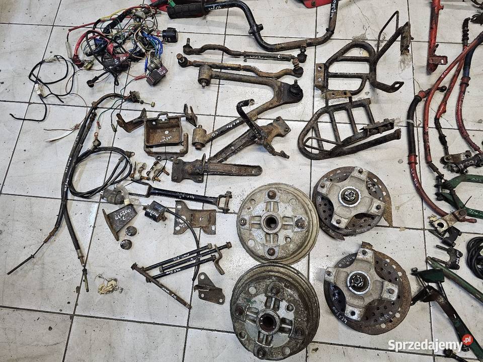 Kawasaki KLF 300 części owiewka bęben wahacz oś dolnośląskie Jelenia Góra