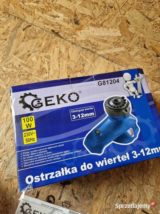 Ostrzałka do wierteł 312mm 100W Geko G81204