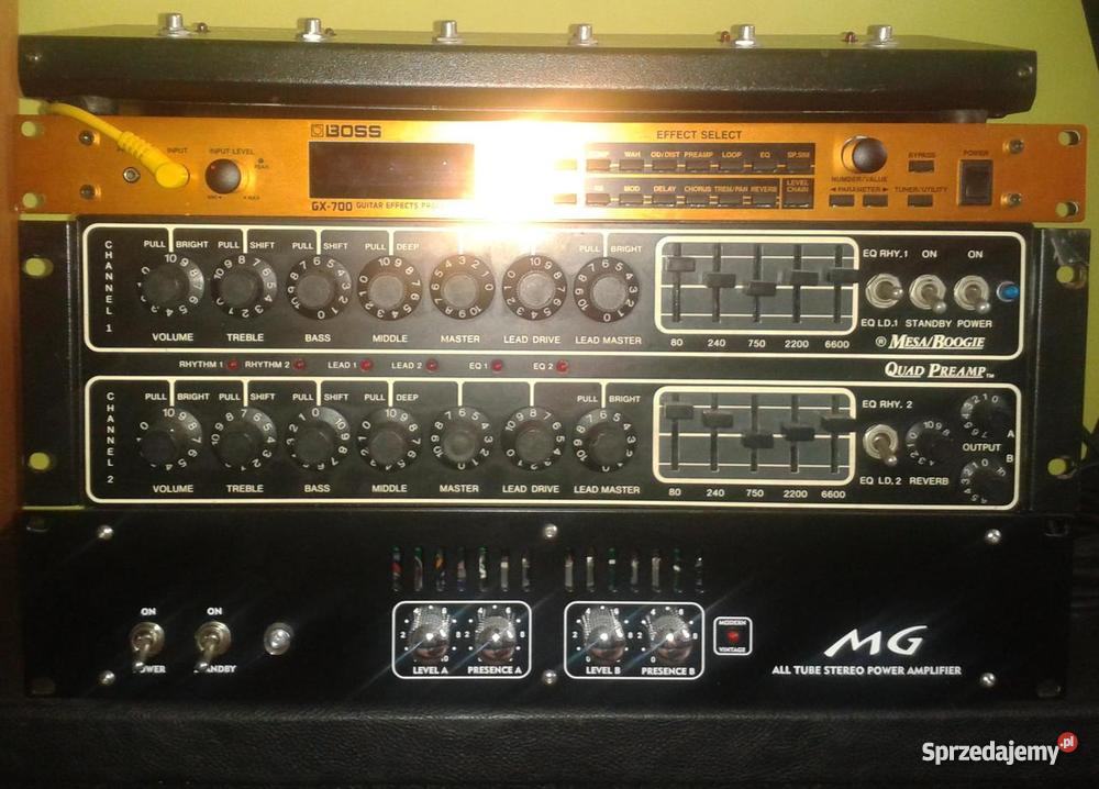 Preamp Mesa Boogie Quad Końcówka Mocy MG 2x50 Pr