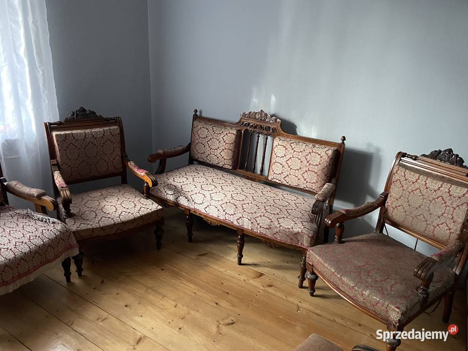 Kanapa i 3 fotele lata 30 XX wieku Nowy Sącz