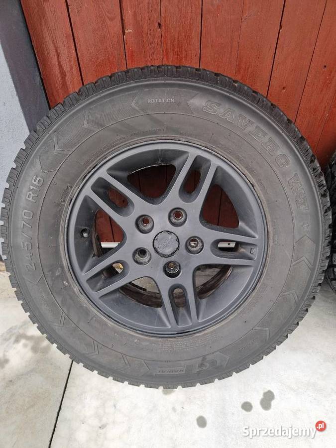 Koła felgi Jeep 245 70 16r zimowe 4 Sobieszyn