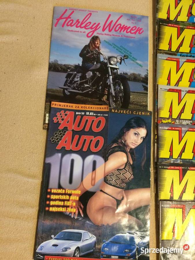 Motor hobby Auto Swiat Classic Harley woman Auto Zielonka sprzedam