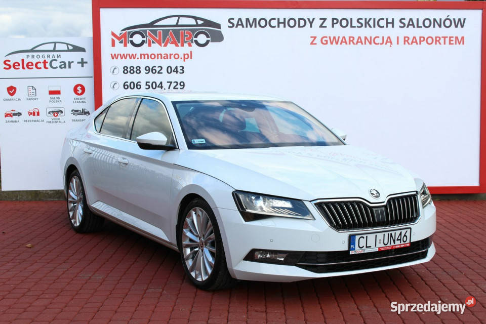 koda Superb LaurinKlement 20 TSI 280 4x4 Salon wspomaganie kierownicy Włocławek