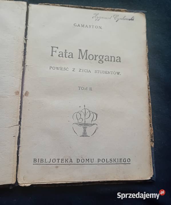 Gamaston Fata Morgana Bibljoteka Domu Polskiego wielkopolskie