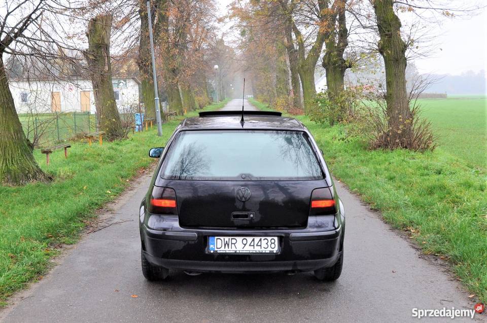 vw Golf IV 16 SR 102 highline black edition Kiełczów