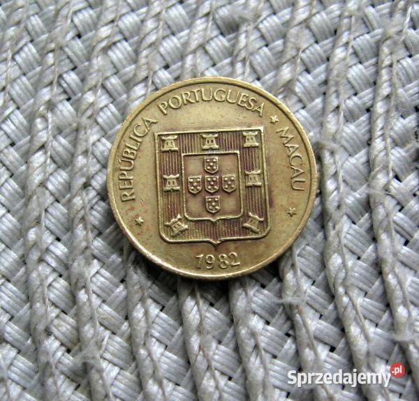 Macau Portugalskie 10 Avos 1982r Kalisz