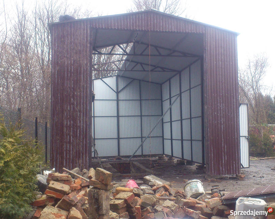 Garaż Blaszany Garaże Blaszane 5x10 Kolor Kraj samodzielny mazowieckie Grodzisk Mazowiecki