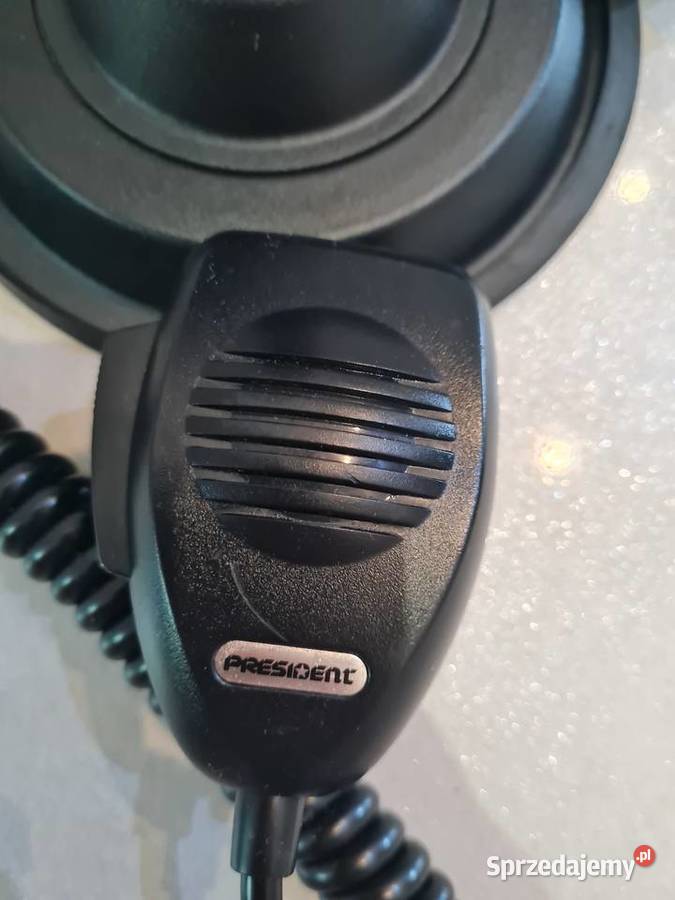 Cb radio president Johnny III z anteną sirio CB radia Zabrze