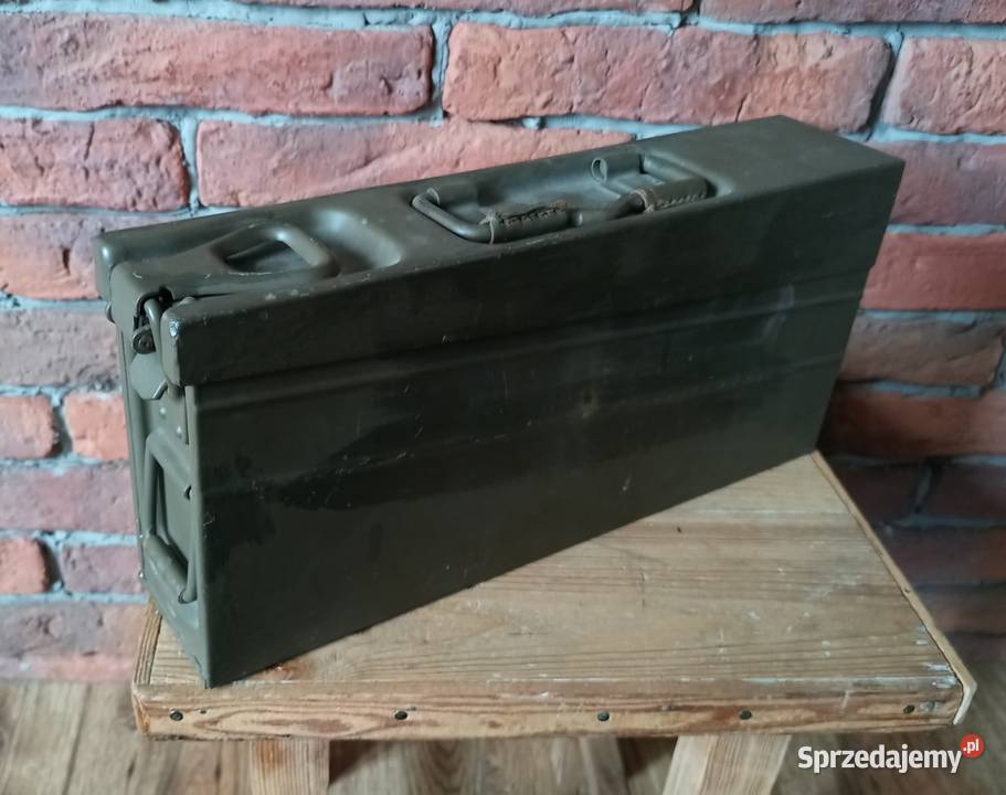 Metalowa Skrzynka Amunicyjna Wermacht Konin sprzedam