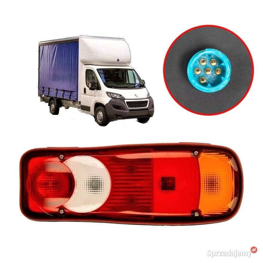 Lampa Tył Fiat Ducato Peugeot Boxer Citroen Rawa Mazowiecka