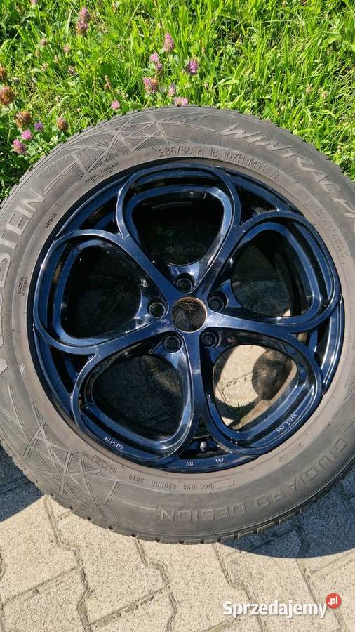 Komplet 4 felg Alfa Romeo Stelvio z oponami Kalisz