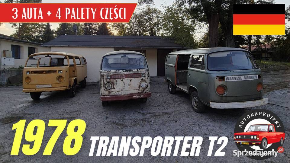 Volkswagen Transporter T2b VW ogórek westfalia Warszawa