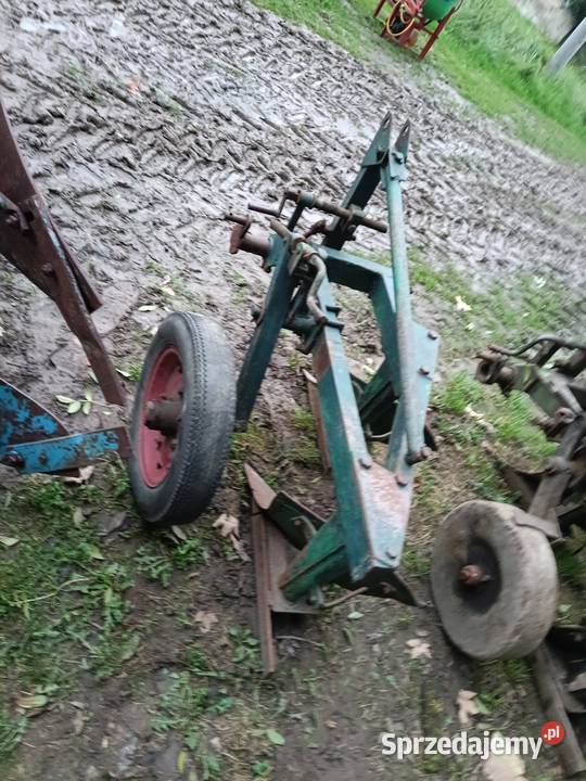 Pług 2 skibowy Grudziądz orlik mały nieuszkodzony