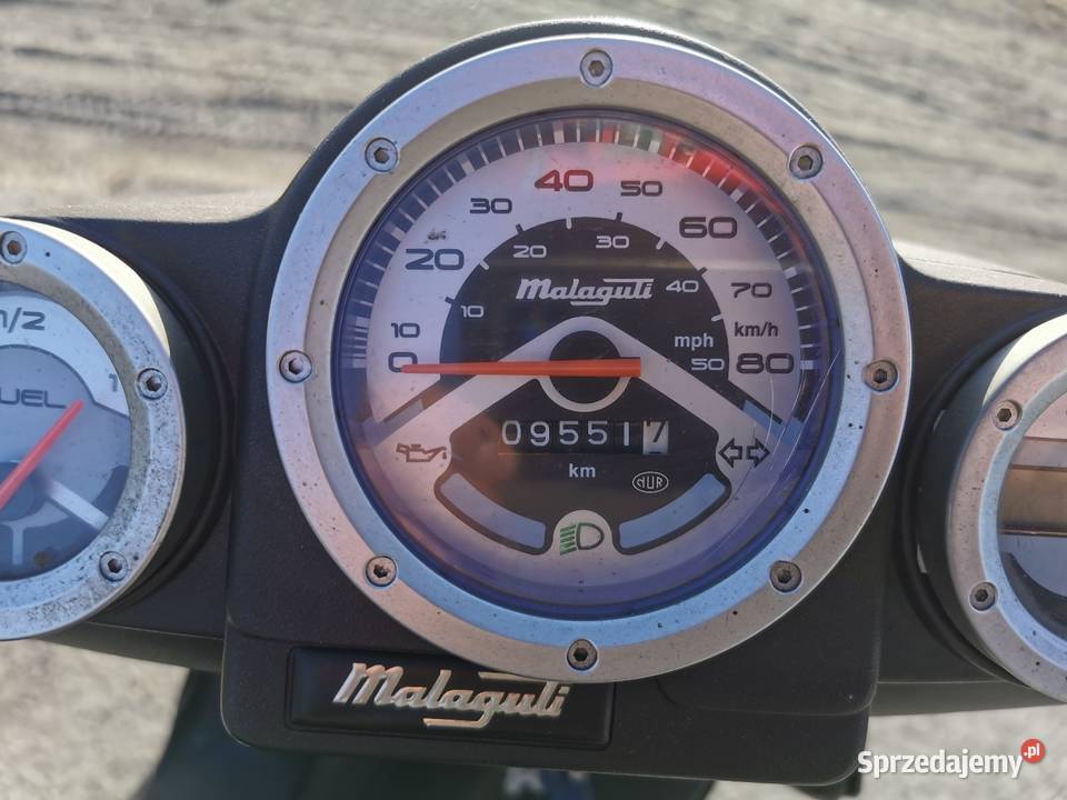 Włoski skuter Malaguti F12 remoncie dwusuwowy