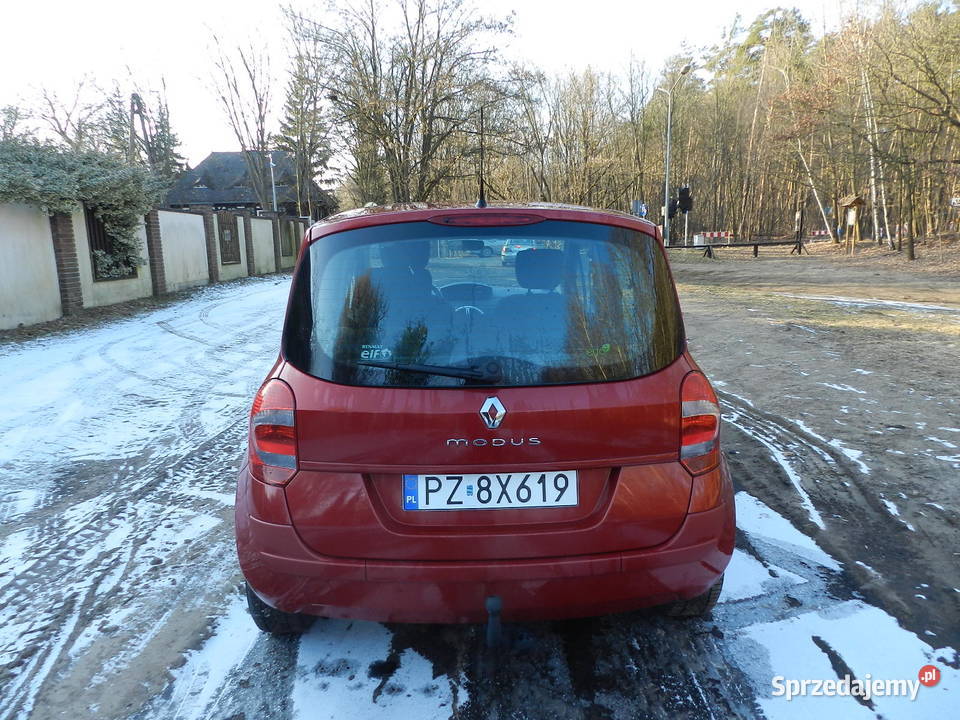 Renault Modus ekonomiczny zadbany SERWISOWANY CD Puszczykowo