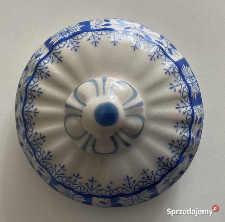 Przedwojenny serwis China Blau Echt Tuppack Kraków