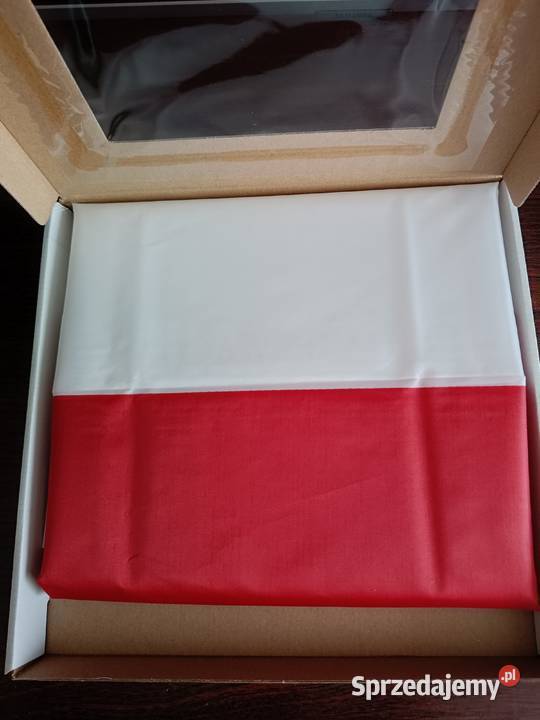 Nowa DUŻA flaga Polski Warszawa