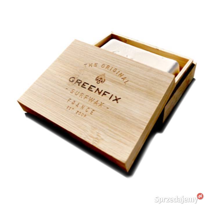 GREENFIX Surf Wax Box Bamboo Pudełko do przechowywania wosku