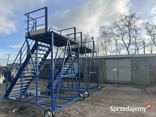 Schody mobilne stalowe ocynkowane producent Gdynia sprzedam