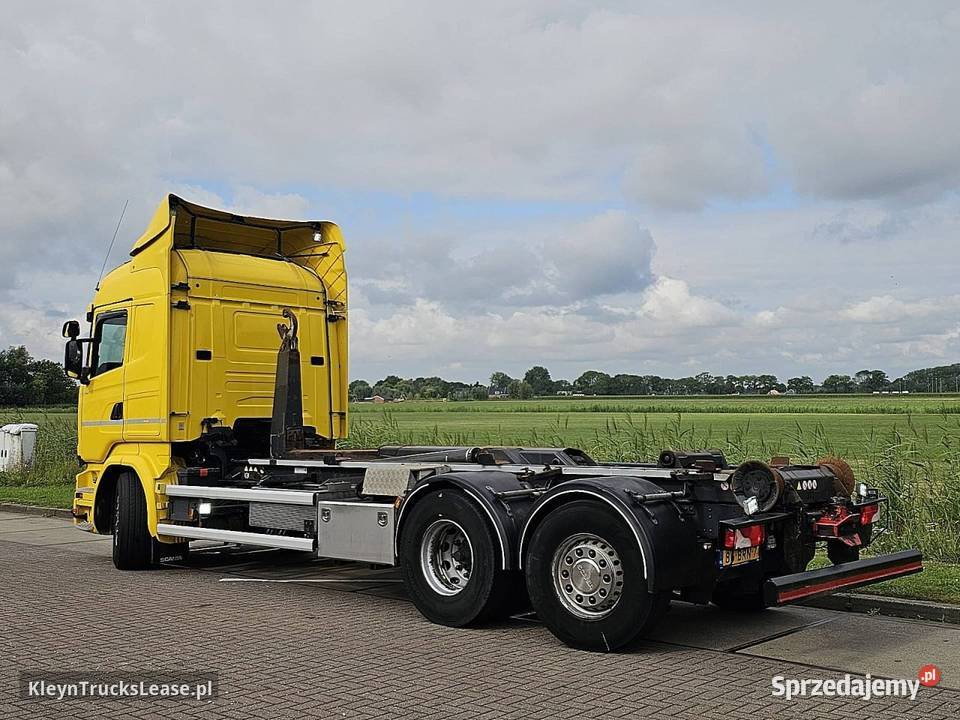 Scania R450 20 TON HOOKLIFT hakowiec 6x2 2016