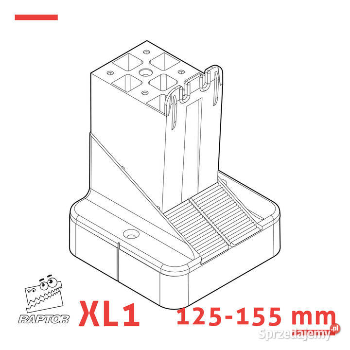 Wspornik tarasowy klinowy 125155 mm do legarów małopolskie Kraków sprzedam