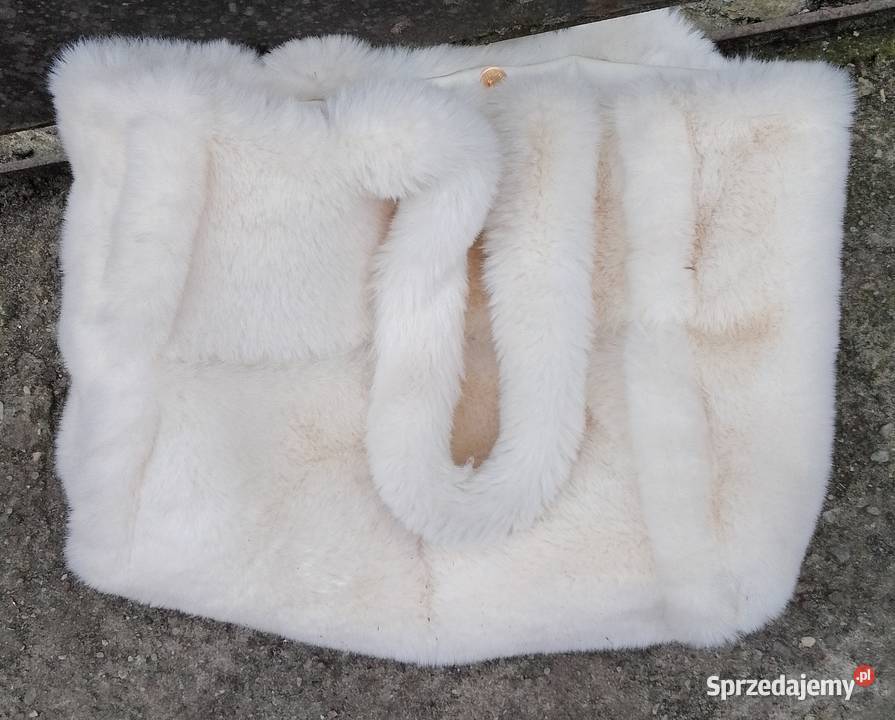 Sprzedam torbę na zakupy kolor biały 30cm Moda i Styl