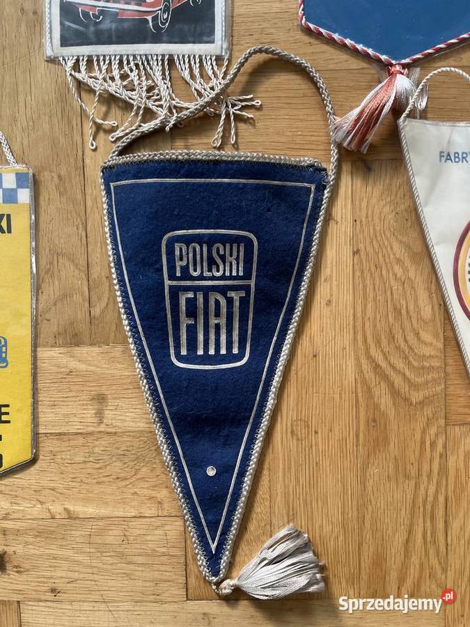 Polski Fiat 125p FSO 125p proporczyk Bydgoszcz