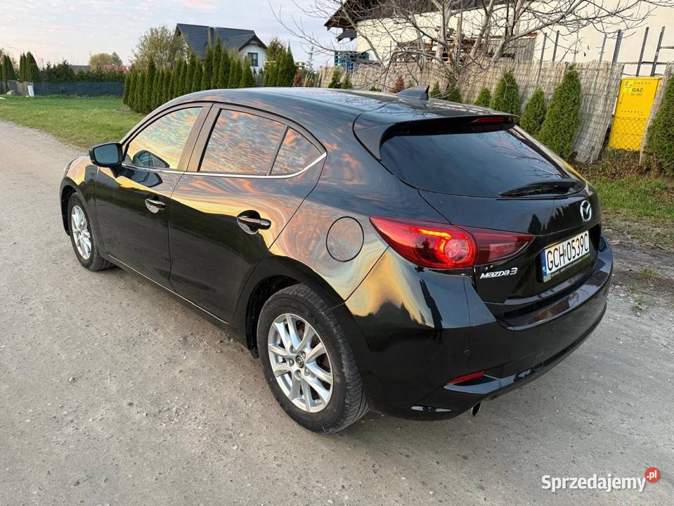 Sprzedam piękną Mazdę 3 z 2018 ROKU czarny Chojnice