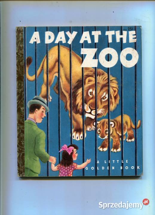 A Little Golden Book A day at the ZOO zachodniopomorskie Szczecin sprzedam