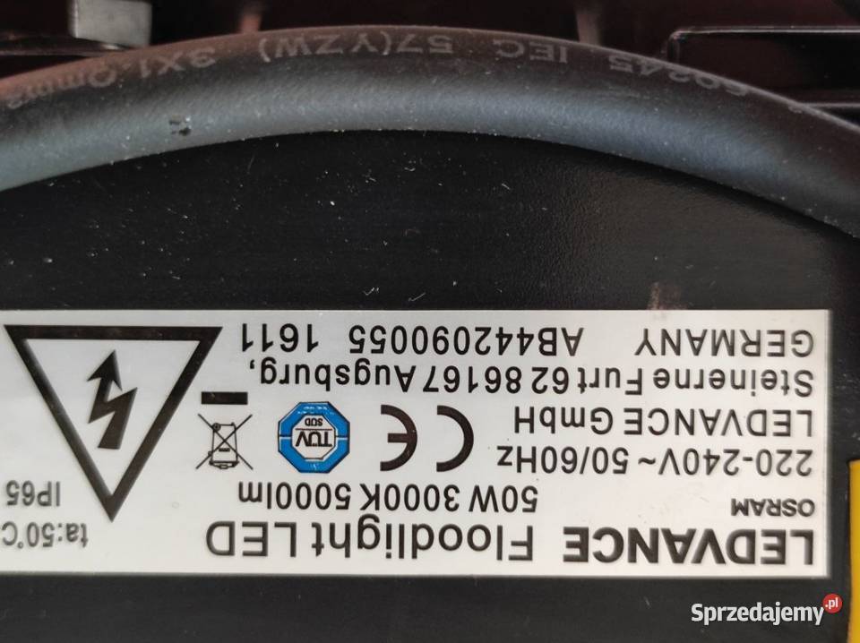 lampa led Naświetlacz Osram Ledvance 50w 3000k Kielce