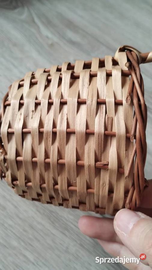 koszyczek wiklinowy mały Poznań