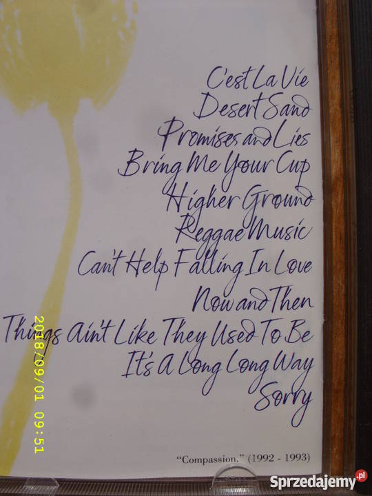 CD pop UB 40PROMISSES AND Wołów