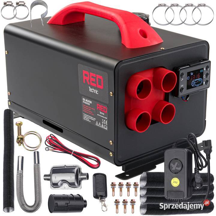 Nagrzewnica spalinowa olejowa ogrzewanie