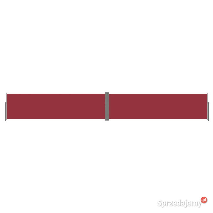 Zwijana markiza boczna czerwona 140 x 1000 Warszawa sprzedam