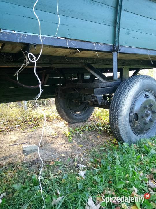 Przyczepa rolnicza sprzedam zamienię nieuszkodzony