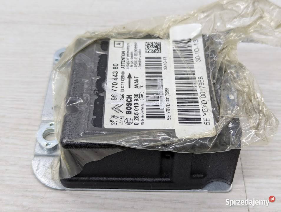 MODUŁ SENSOR AIRBAG PEUGEOT 3008 I 9677044380 Pozostałe Białystok