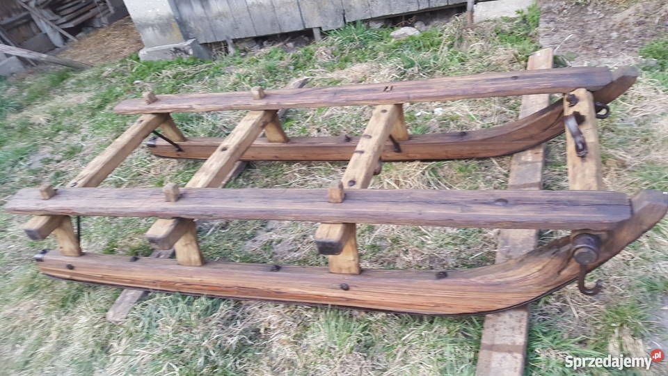 Kompletnie sanie konne na kuligi