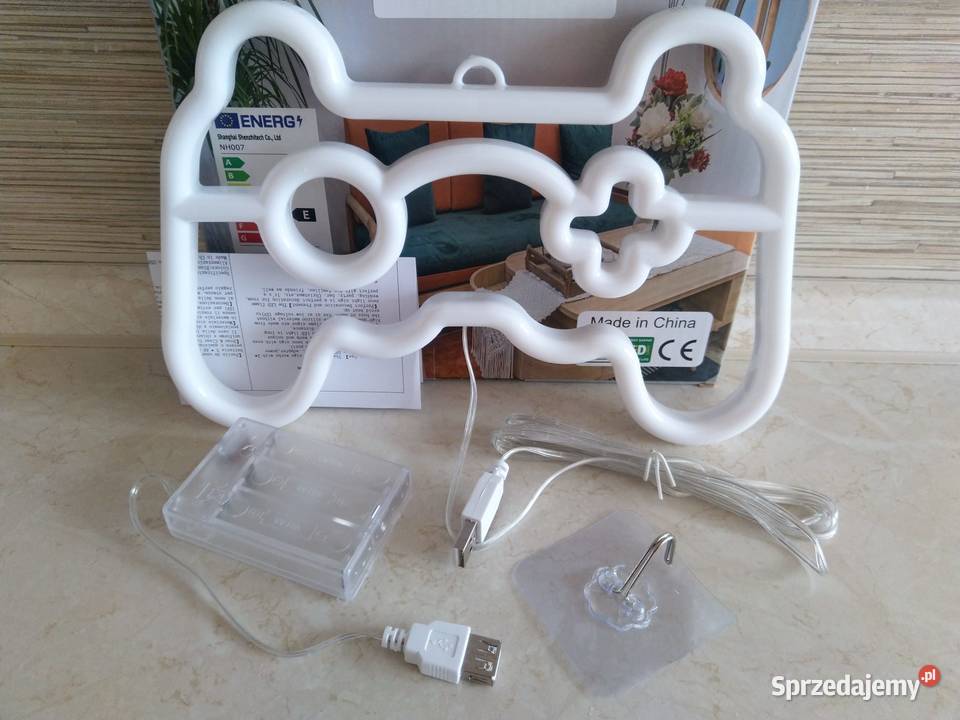 NAJTANIEJ Neon Świetlny Led Pad Gracza Dekoracja sprzedam