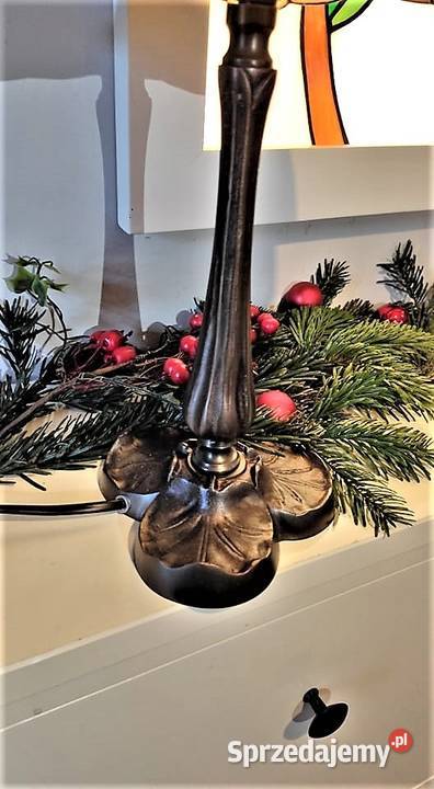Lampa witrażowa ręcznie robiona sprzedam