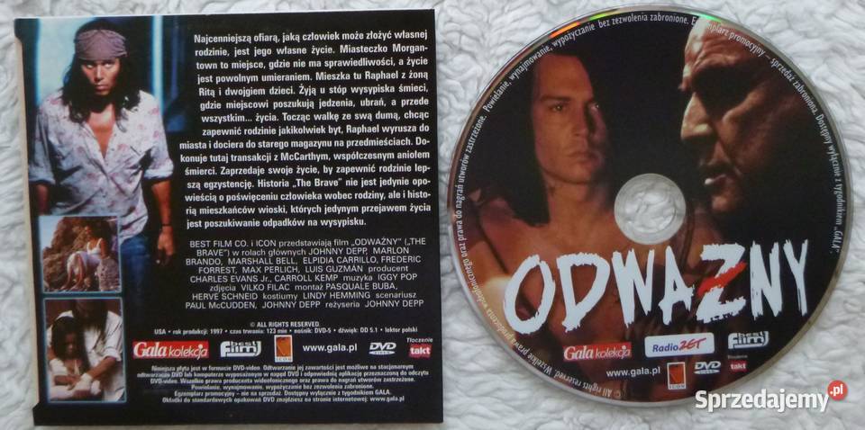 Film DVD Odważny Filmy mazowieckie