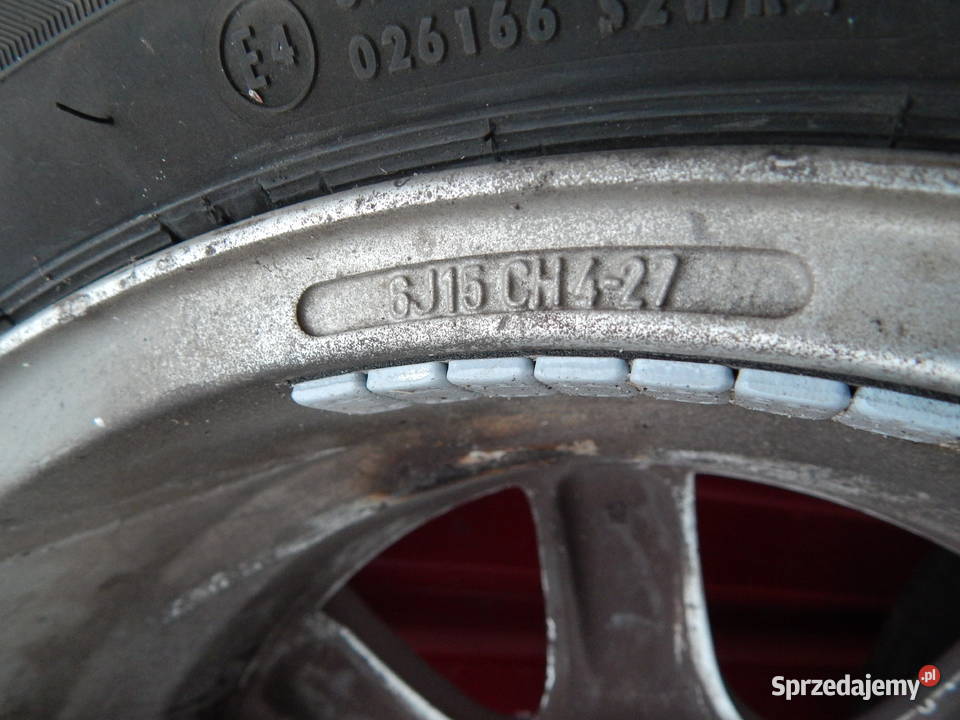KOŁA LETNIE FELGI Peugeot 9649523180 6J15 ET 27 Warszawa