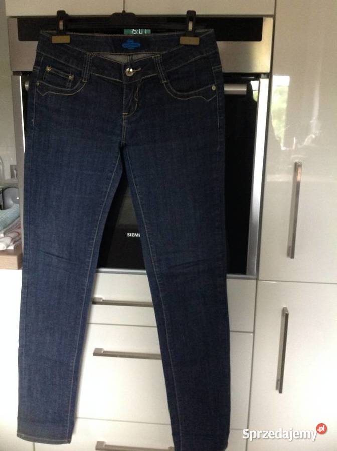 Spodnie Jeans Damskie SM M rurki Nowa Sól