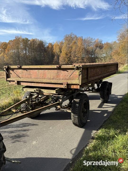 Przyczepa Rolnicza Wywrotka 6t Hl6011 Hw6011 nieuszkodzony Lubań