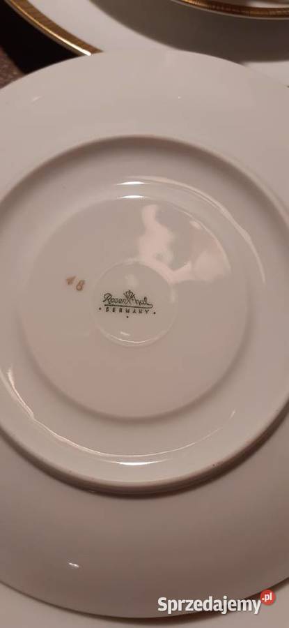 Serwis kawowy biały Rosenthal Prusim